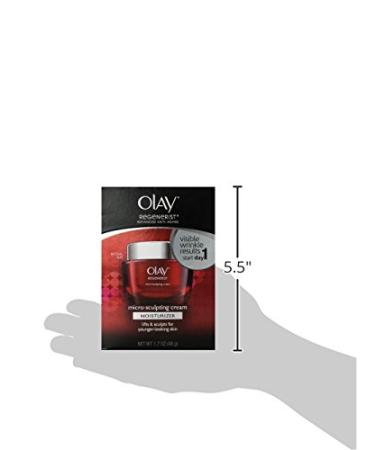 Olay Regenerist Micro-Sculpting Cream Face Moisturizer 1.7 oz - Hydrating Anti-Aging Cream - Buy Online on GoSupps.com