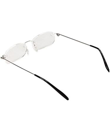 Duendhd Unisex Flexible Frameless Reading Glasses 2.00 | Lightweight & Stylish with Case - Shop Internationally - Buy Online on GoSupps.com