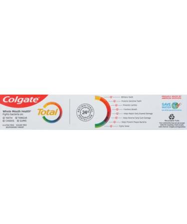 Colgate Total Fresh Mint Stripe Toothpaste - Mint Gel 5.1 oz Tube | Buy Online Worldwide - Buy Online on GoSupps.com