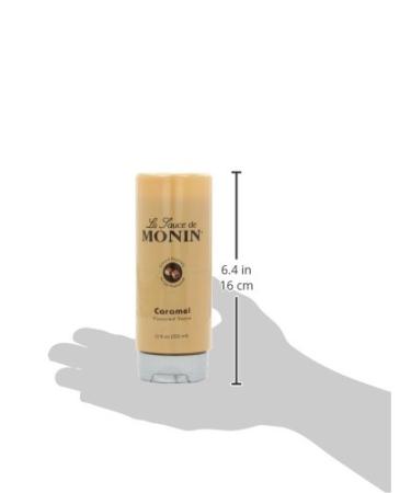 Monin Caramel Flavored Sauce 12 Fl Oz - Pack of 6 | Delicious Dessert Topping - Buy Online on GoSupps.com