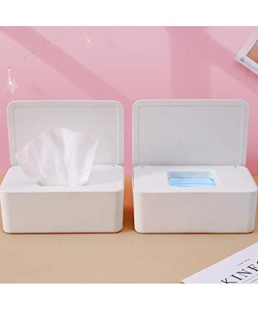 Tissue Box Tissue Dispenser Tissue Box Dry Wet Tissue Paper Case Wet Wipes Box Wet Wipes Storage Box Wipes Dispenser Box Care Baby Wipes Napkin Storage Box Wipes Dispenser Home - Buy Online on GoSupps.com