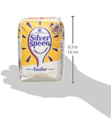 Silver Spoon Caster Sugar 1kg - Finest Quality for Baking & Cooking - Buy Online on GoSupps.com