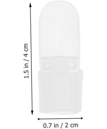 Housoutil 60 Pcs Nail Case French Nail Polish Nail Varnish Shield Nail Polish Covers Nail Polish Protector Prevent Scratches Nail Cover Manicure Polish Para U as Manicure Tools White Plastic 4x2cmx2pcs Whitex2pcs - Buy Online on GoSupps.com