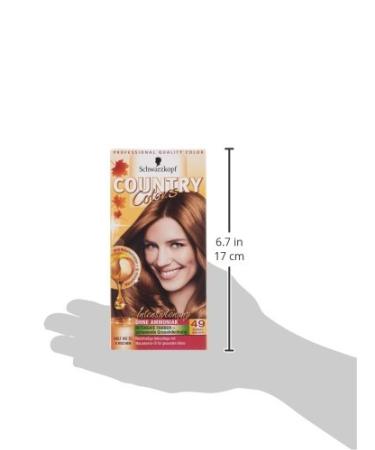 Buy Schwarzkopf Country Colors Intensive Tint 49 Cognac Hazelnut - 122.5 ml | International Shipping Available - Buy Online on GoSupps.com