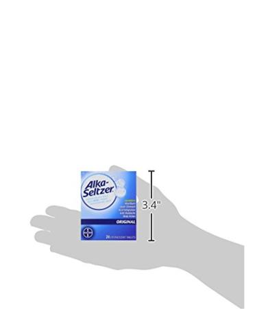 Alka Seltzer Original 24 ct: Fast-Acting Relief for Heartburn & Indigestion - Buy Online on GoSupps.com