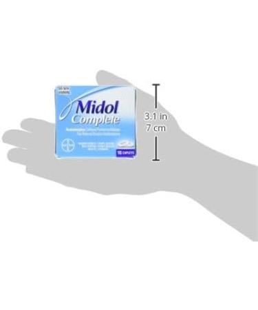 Midol Complete Acetaminophen Caplets - 3 Pack - Buy Online on GoSupps.com