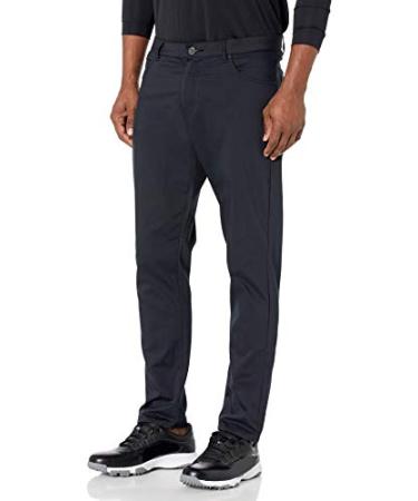 NIKE Men's Flex Slim 5-Pocket Golf Pants One Size Black/Wolf Grey