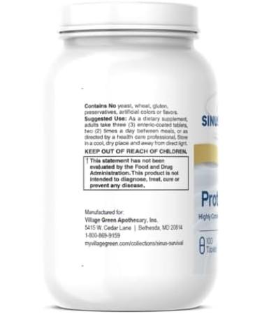 Sinus Survival Immu-Protect - Complete Immune Support Formula | 60 Capsules | Synergistic Nutrients & Botanicals for Year-Round Immune Health - Buy Online on GoSupps.com