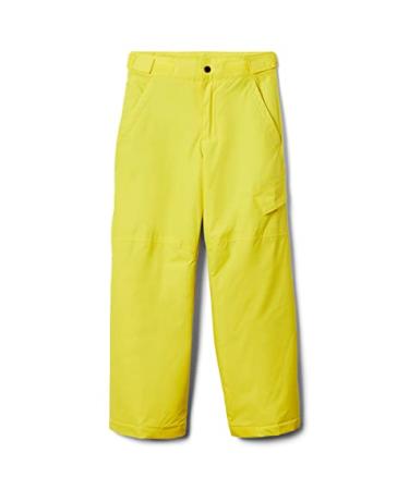 Columbia Boys' Ice Slope Ii Pant Laser Lemon Small