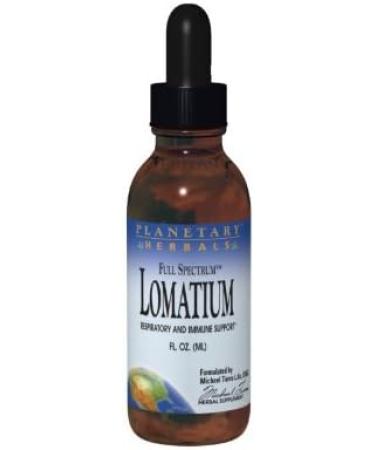 Planetary Herbals Lomatium Full Spectrum Liquid Respiratory and Immune Support 8 Ounces - Buy Online on GoSupps.com