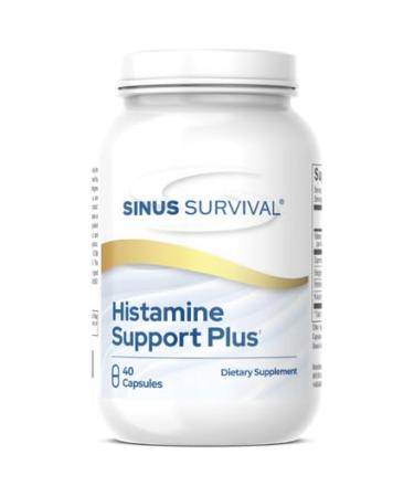 Histamine Support Plus Natural Histamine Blocker & Allergy Relief Supplement Supports Sinus Health Immune Balance & Non-Drowsy Histamine Regulation - (40) 40 Count (Pack of 1)