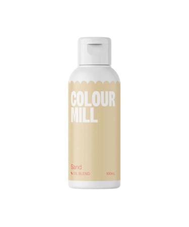 Colour Mill Food Colouring - Sand Food Colouring 100ml - Perfect for Cake Baking - Premium Oil Based Edible Food Colouring Liquid - Vegan Food Colouring - Gluten Free