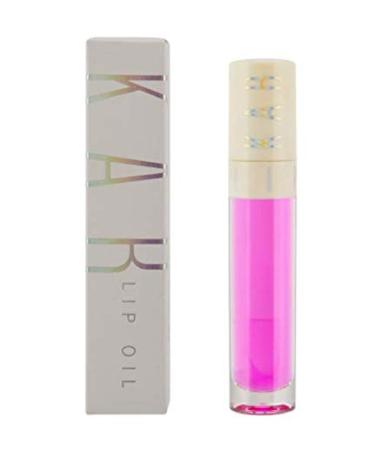 KAB Lip Oils for Hydrating Lips   Non-Sticky  Tinted Lip Oil Lip Gloss with Vitamin E in Coconut Flavor   Sheer  Cruelty-Free Lip Oil Tinted in Juicy Shades with Doe Foot Applicator (Juicy Melon)