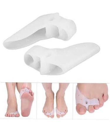 Gel Toe Separator for Overlapping Toes - Hallux Valgus Corrector, Hammer Toe Relief - 2 Pairs Foot Care Straighteners - Buy Online on GoSupps.com