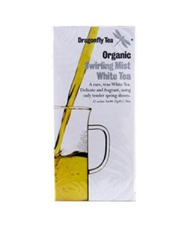 (3 PACK) - Dragonfly Tea - Org Swirling Mist White Tea | 20 sachet | 3 PACK BUNDLE