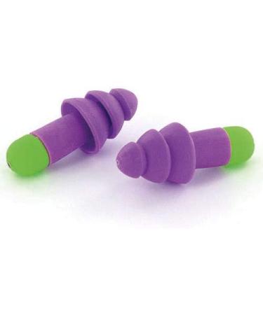 Protectrohr Aqua Earplugs - Reusable Silicone 6 Pairs - Ideal for Swimming Water Sports & Noise Protection - Extra Soft Purple - Buy Online on GoSupps.com