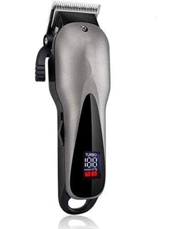 Pro Hair Clipper Wired Or Use Professional Beard Shaver 2 In1 Power Plus LCD 2000mah Lithium Battery 2 Speed Acceleration Hair Beard Trimmer for Professional and Family Use