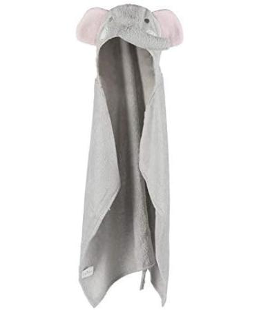 All Kids United 100% Cotton Baby Hooded Towel | Eco-Tex Certified | Soft Gray Bath Towel for Infants & Children (76x76 cm) - Buy Online on GoSupps.com