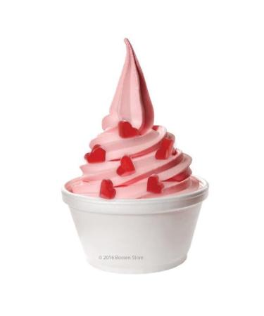 BOSSEN Strawberry Heart Jelly - Vegan Nata de Coco Coconut Gel | 3.8 Kg | High-Quality Ingredients No Artificial Colors | International Shipping - Buy Online on GoSupps.com