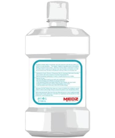 Bright & White-Medz Mouthwash | Refreshing Oral Care for a Radiant Smile - International Shipping Available - Buy Online on GoSupps.com