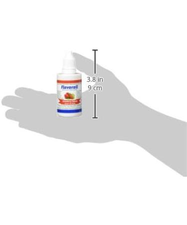 Flavorall Liquid Flavoured Stevia - Strawberry Splash 50ml - Buy Online on GoSupps.com