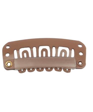 Light Brown 30pcs Hair Extension Clips & Needles Set Stainless Steel Snap Clips for Wigs, Extensions & Hairpieces with Thread Rolls - Buy Online on GoSupps.com