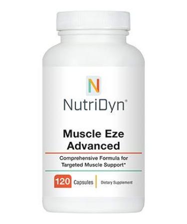 Muscle Eze Advanced 120 Caps Nutri-Dyn Helps Relax Muscle Tissue Supports Healthy Magnesium