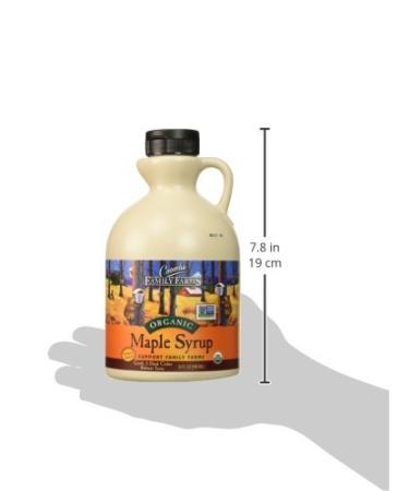Coombs Family Farms Organic Maple Syrup - Grade A Dark Color, Robust Taste, 32 Fl Oz - Buy Online on GoSupps.com