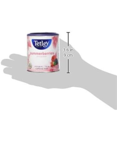 Tetley Summerberries Herbal Tea with Rosehip - 20 Tea Bags 40 Grams Naturally Caffeine Free SummerBerriesHerbalTea - Buy Online on GoSupps.com