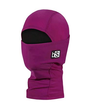 BLACKSTRAP Kids Expedition Hood Dual Layer Balaclava Face Mask, Cold Weather Headwear for Children Hibiscus One Size