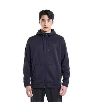 Under Armour Men's Armourfleece Full Zip Hoodie (001) Black / / Black XX-Large