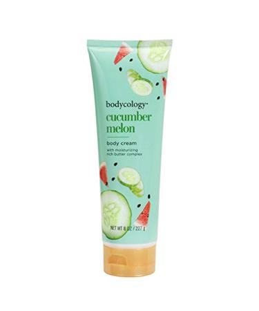 Bodycology Body Cream  Cucumber Melon 8 fl oz (240 ml)