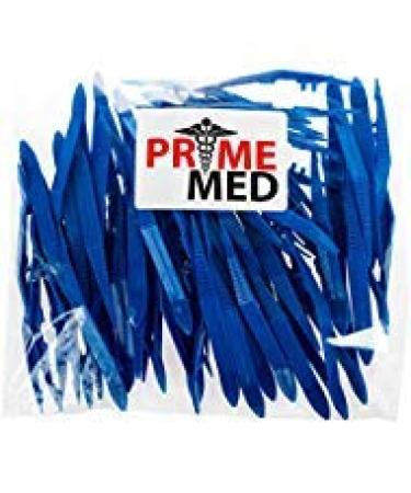 PrimeMed Plastic Blue Forceps/Tapered Tweezers at Bulk Pricing (25 Pack) 25 Count (Pack of 1)