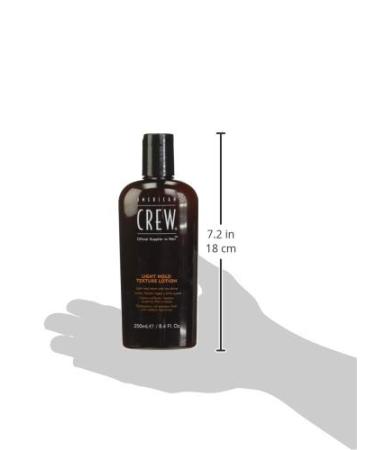American Crew Men's Hair Texture Lotion - Light Hold, Low Shine - 8.4 Fl Oz - Buy Online on GoSupps.com