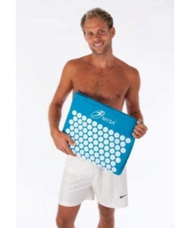 Shop Mysa Limited Edition 2022 Acupressure Mat - Turquoise Eco-Fiber 33 Spikes Max Therapeutic Effect Free Tutorials | International Shipping - Buy Online on GoSupps.com