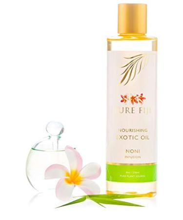 PURE FIJI Nourishing Exotic Oil - Natural Coconut Oil for Bath & SPA with Vitamin E - Body Oil  Massage Oil  Noni  8oz