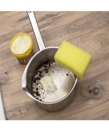 Pkge 350g Elbow Grease Power Paste Bath Cleaners with Fresh Lemon Fragrance for Cleaning Tough Stains Multi-Surface Cleaner for Kitchen Oven Bathroom Includes 1 Cleaning Sponge - Buy Online on GoSupps.com