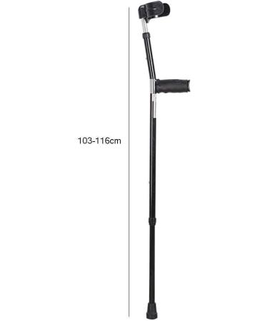 Forearm Crutches Adjustable Crutch Aluminum Cane Elbow Can Adjust Adult Underarm Cane Forearm Lightweight Arm Crutch - Buy Online on GoSupps.com