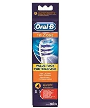 Buy Braun Oral-B TriZone Electric Toothbrush Heads - 4 Pack | International Shipping Available - Buy Online on GoSupps.com