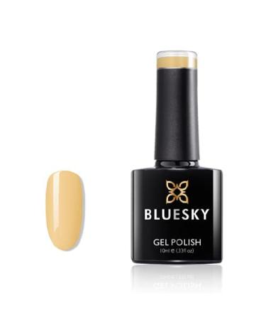 Bluesky Lemon Yellow Honey Darlin Nail Gel Polish 80624 UV LED Soak Off 10ml