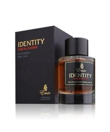 Identity Rose & Leather Long Lasting Eau De Parfum For Men and Women Unisex 100 ML (3.4 floz) - Buy Online on GoSupps.com