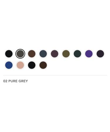 Radiant Professional Softline Waterproof Eye Pencil - Long Lasting Smoky Eye Liner Pure Grey (02) | Women's Under Eye Liner with Smudging Tool - Buy Online on GoSupps.com