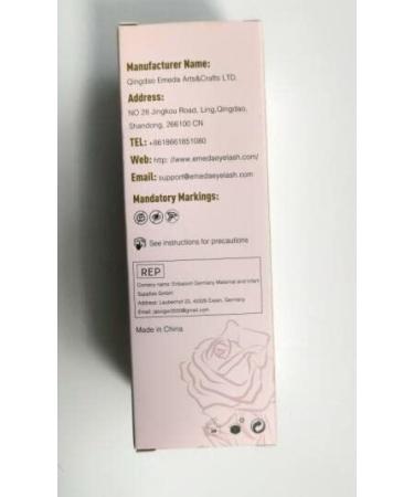 100ml Eyelash Shampoo with Brush - Salon Quality Foam Cleaner for Eyelash Extensions | Emeda Lash Shampoo for Home Use - Buy Online on GoSupps.com