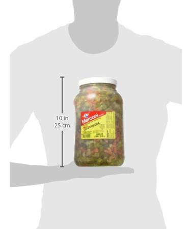 Marconi Chicago Style Hot Giardiniera - Gallon Plastic Jug - 128 Fl Oz - Buy Online on GoSupps.com