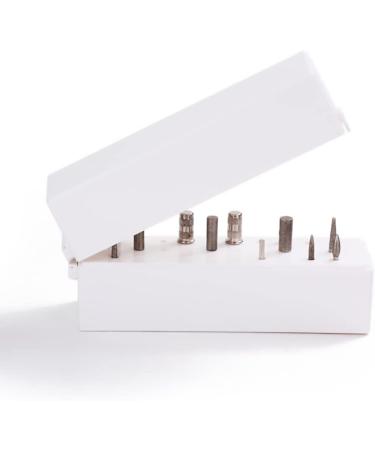 Nail Drill Bits Holder 30 Holes Drill Bits Organizer Container 30 Holes Manicure Tools - Buy Online on GoSupps.com