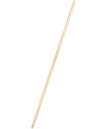 Quickie 48in Replacement Wood Broom Handle | Durable Standard Thread Cleaning Tool - Buy Online on GoSupps.com