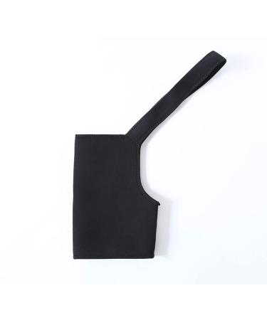 Shoulder Brace for Men & Women | Support for Torn Rotator Cuff | Compression Sleeve for Pain Relief & Stability | Adjustable Shoulder Immobilizer - Black - Buy Online on GoSupps.com