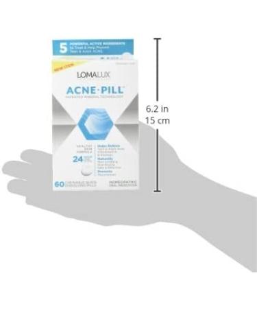 All-Natural Loma Lux Acne Pill - Dermatologist-Developed, Clears & Prevents Face & Body Acne - Buy Online on GoSupps.com