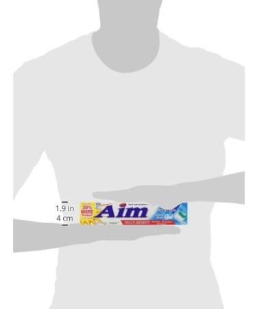 AIM Cavity Protection Gel Toothpaste - 6 oz Mint | Church & Dwight | International Shipping Available - Buy Online on GoSupps.com