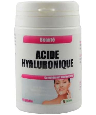 Hyaluronic Acid - 60 Vegetable Capsules of 60 mg | Capsule Size | Food Supplement | Vegan | Made in France - Buy Online on GoSupps.com